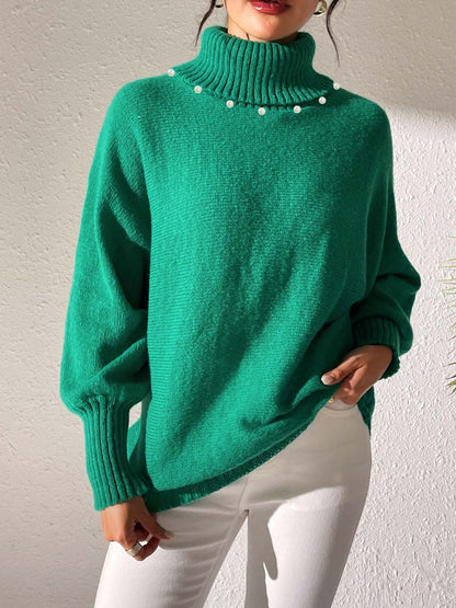 Turtleneck Long Sleeve Sweater