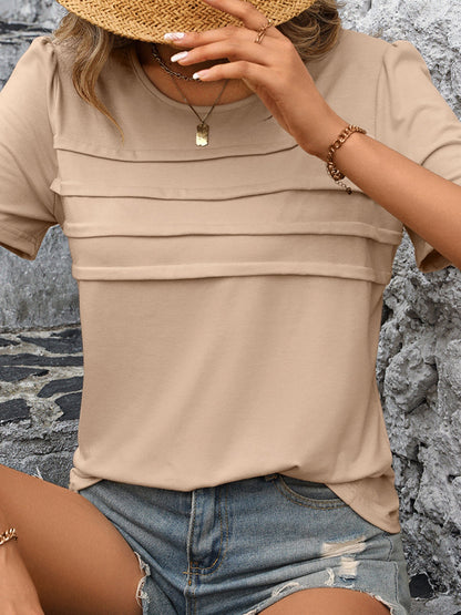 Ivy Lane Round Neck Short Sleeve Top