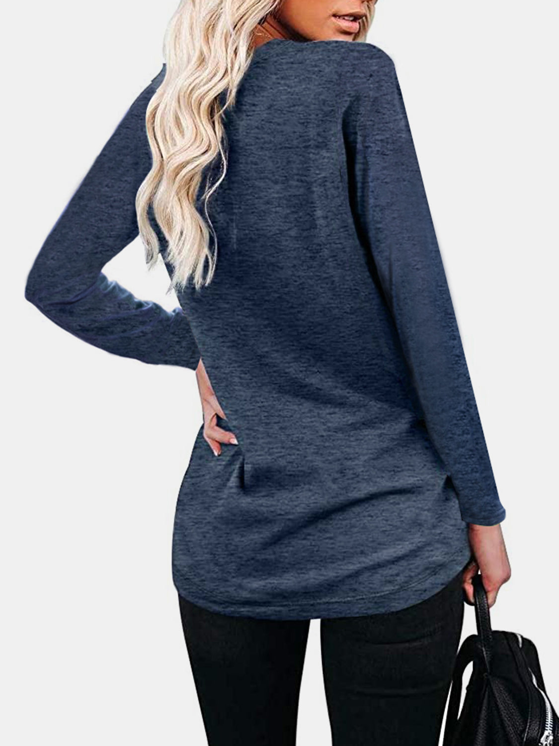 Round Neck Long Sleeve T-Shirt