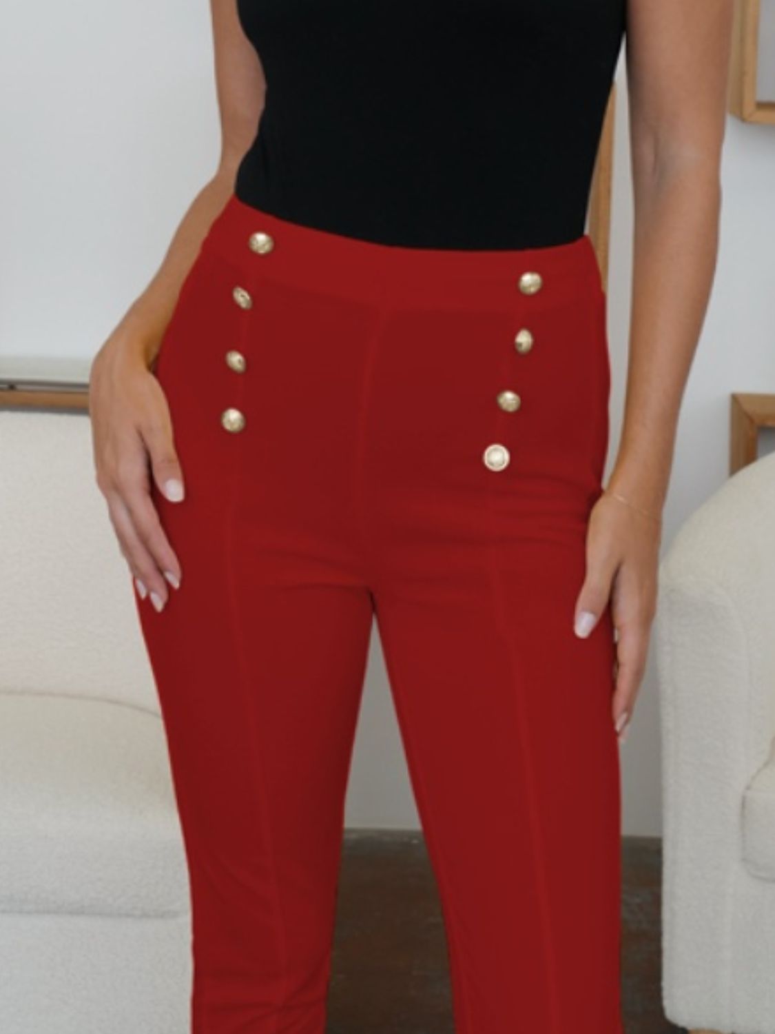 FAM-FAM High Waist Skinny Pants