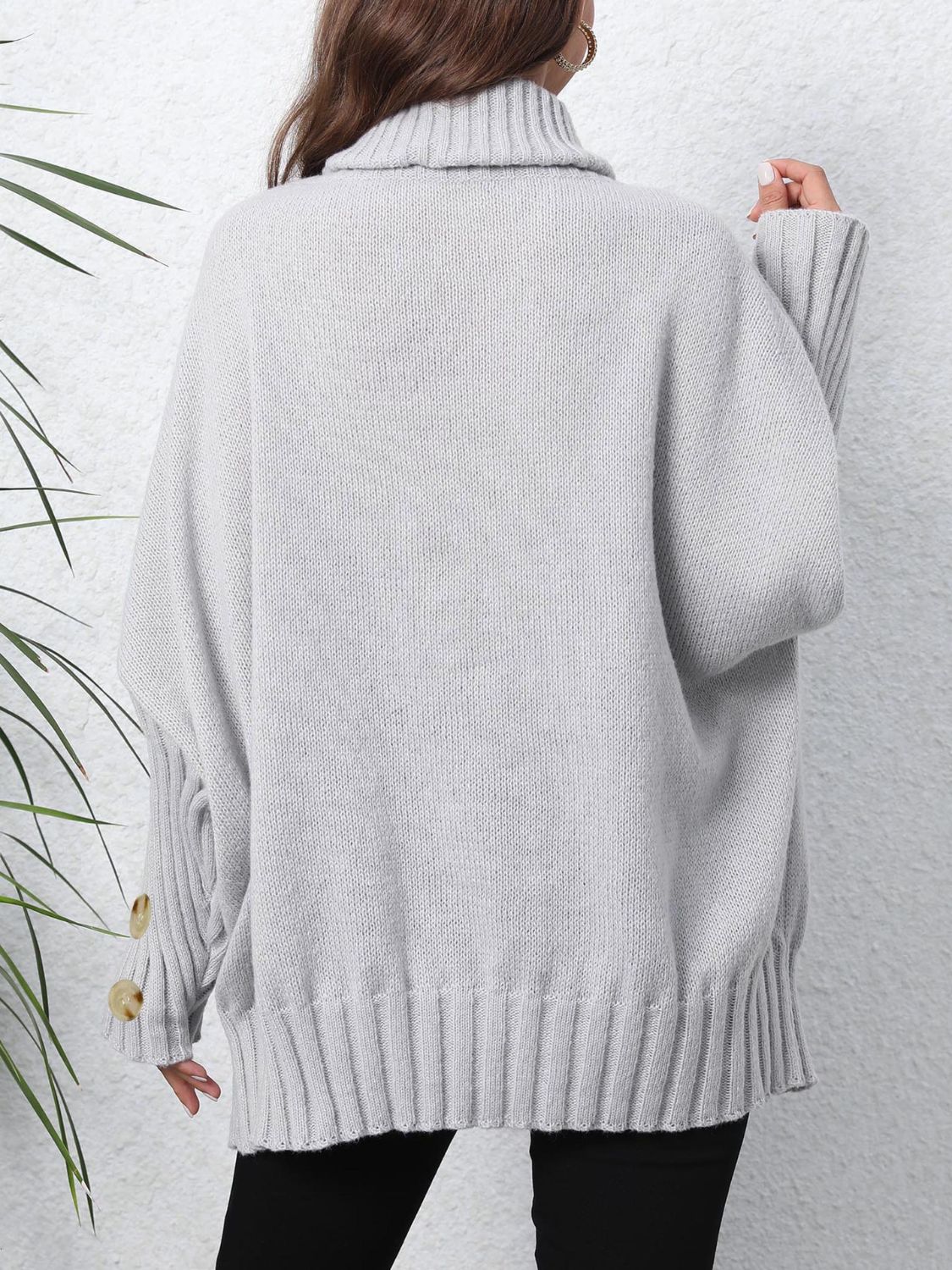 Turtleneck Long Sleeve Sweater