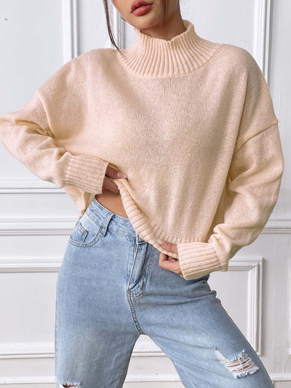 Turtleneck Long Sleeve Sweater