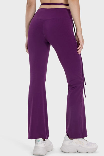 Millennia Tied Mid-Rise Waist Active Pants